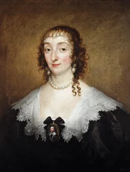 Katherine Manners, Herzogin von Buckingham, ca. 1633